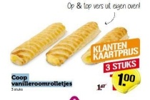 coop vanilleroomrolletjes