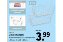 2 kastmanden