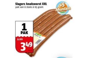 slagers rookworst xxl