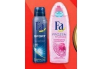 fa douche of deodorant