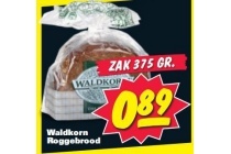 waldkorn roggebrood