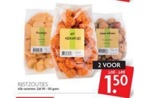 rijstzoutjes