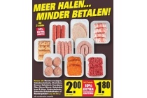 diverse vleessoorten