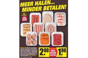diverse vleessoorten