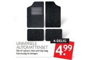 universele automattenset