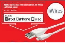 iwires lightning naar usb kabel 1 2m wit