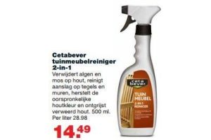 cetabever tuinmeubelreiniger 2 in 1