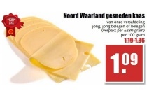noord waarland gesneden kaas