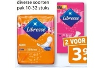 libresse maandverband of inlegkruisjes