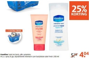 vaseline hand en body