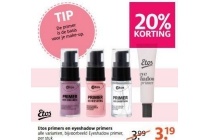 etos primers en eyeshadow primers