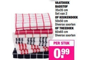 vaatdoek keukendoek of theedoek