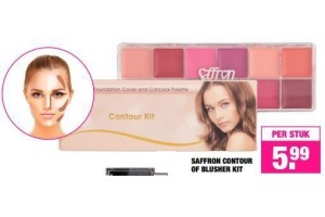 saffron contour of blusher kit