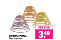 wierook spiraal