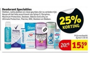 deodorant specialties