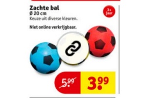 zachte bal