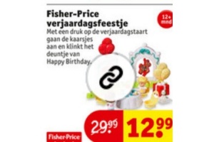 fisher price verjaardagsfeestje