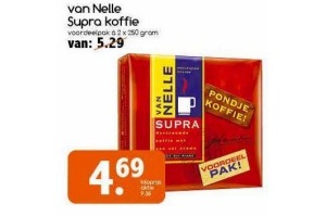 van nelle supra koffie