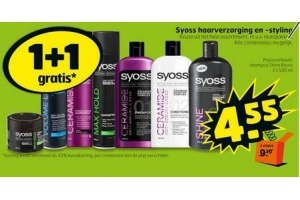 syoss haarverzorging en styling