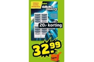 gillette mach 3 base voordeelpakking