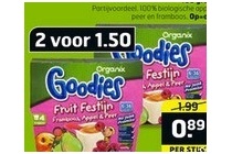 organix goodies fruit festijn framboos appel peer