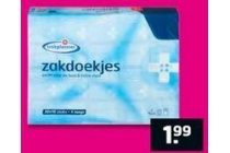 trekpleister zakdoekjes