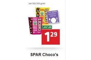 spar choco s