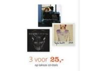 talloze cd titels