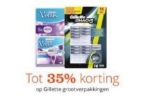 gillette grootverpakkingen