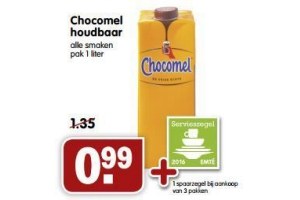 chocomel houdbaar