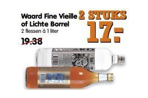 waard fine vieille of lichte borrel