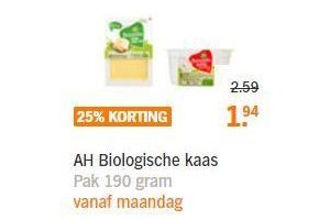ah biologische kaas