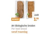 ah biologisch brood