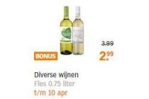 diverse wijnen