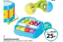 little tikes muziekinstrumenten