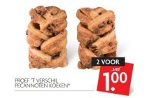 proef t verschil pecannoten koeken