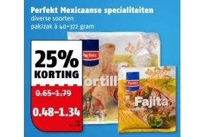 perfekt mexicaanse specialiteiten