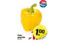 gele paprika