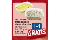 jan linders ambachtelijke kip of eisalades