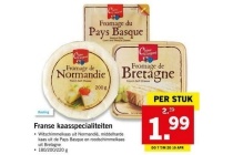 fromage de normandie fromage de bretagne en fromage du pays basque