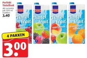 alle varianten perfekt tintelfruit nu 4 pakken voor eur3 00