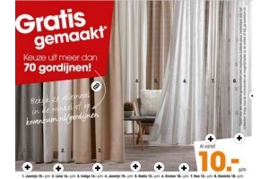 Gratis gemaakte gordijnen al vanaf €10,- per meter - Beste.nl Gratis gemaakte gordijnen al vanaf €10,- per meter - Beste.nl