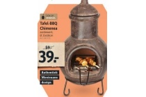 tafel bbq chimenea