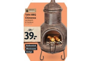 tafel bbq chimenea