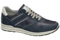 gallus blauwe sneaker perforatie