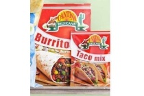 diner kit voor taco s fajitas of burritos