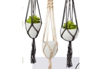 plantenhanger macrame