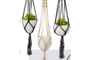 plantenhanger macrame