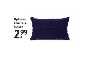 opblaasbaar reis kussen