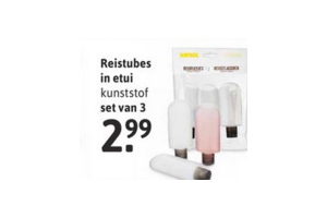 reistubes in etui